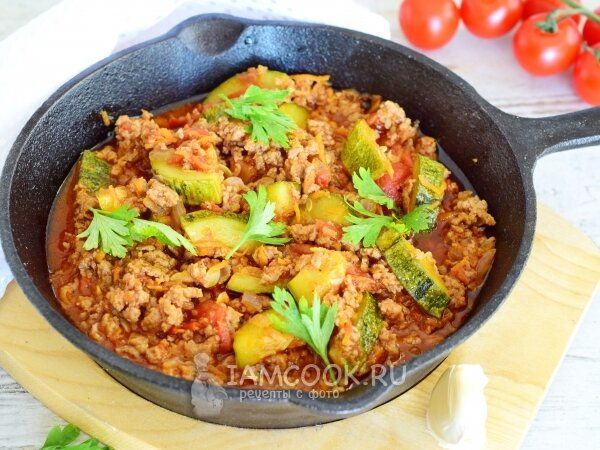 Как быстро приготовить уютный ужин с кабачками и фаршем